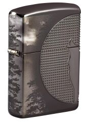 Zippo Wolf Design Armor Case Çakmak