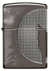 Zippo Wolf Design Armor Case Çakmak