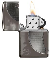 Zippo Wolf Design Armor Case Çakmak