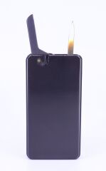 Mum Alev - Soft Flame Metal Kasa Çakmak - Füme