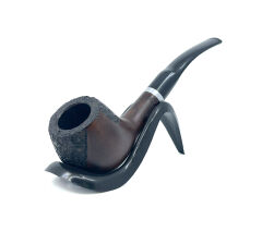 Pipsan İşlemeli Gemici Pipo Metal Filtreli 2591