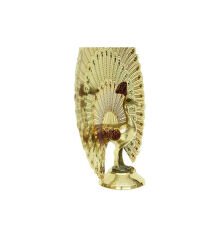 Vintage Görünümlü Dekoratif Tavus Kuşu Pirinç Biblo