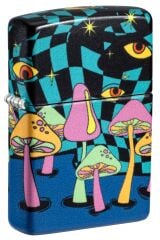 Zippo Glow In The Dark Matte Mushrooms Dizayn Çakmak