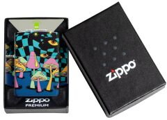 Zippo Glow In The Dark Matte Mushrooms Dizayn Çakmak