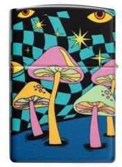 Zippo Glow In The Dark Matte Mushrooms Dizayn Çakmak