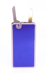 Metal Kasa Çakmak Mum Alev - Soft Flame - Mor