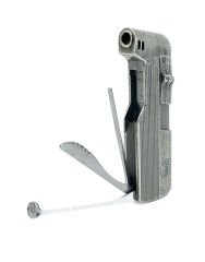 Guevara Antik Krom Kaplama Kaşıklı Pipo Çakmağı