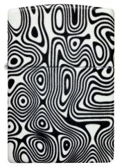 Zippo Glow In The Dark Matte Swirl Dizayn Çakmak