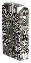 Zippo Glow In The Dark Matte Swirl Dizayn Çakmak