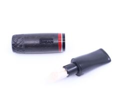 Pipsan Toscanello  Backwoods Ucu İşlemeli Ağızlık Siyah - Kırmızı Şeritli