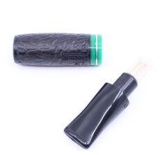 Pipsan Toscanello  Backwoods Duman Desen İşlemeli Ağızlık Siyah - Yeşil Şeritli