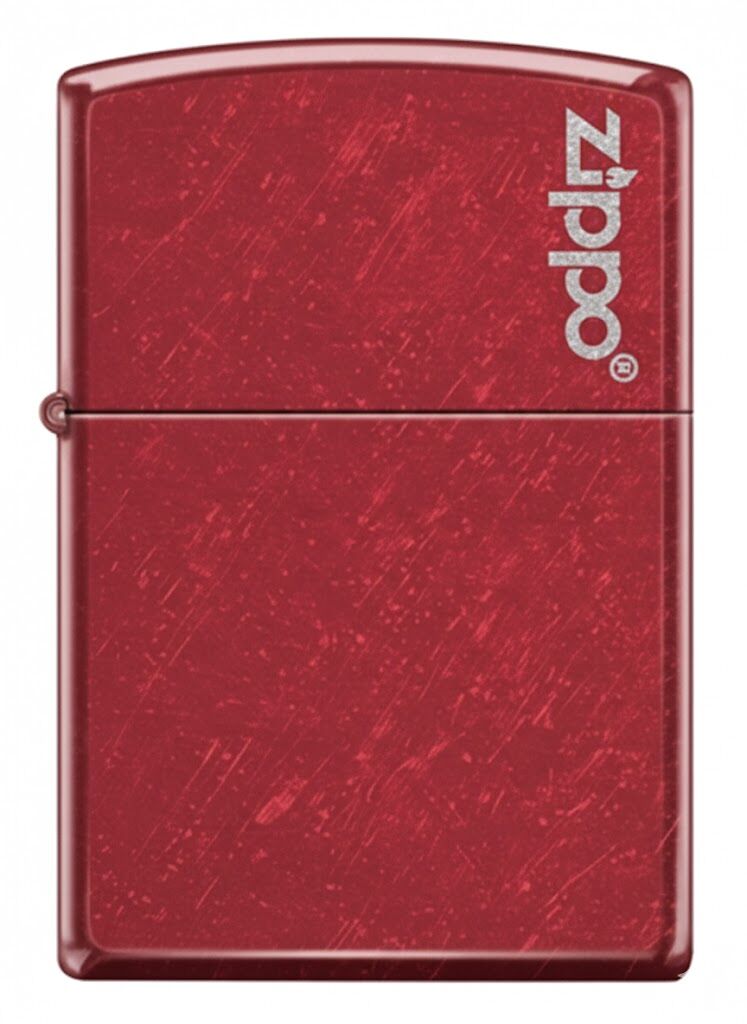 Zippo Candy Apple Red Logo Dizayn Çakmak