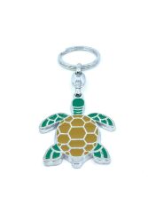 Deniz Kaplumbağası Metal Anahtarlık