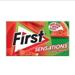First Sensations Karpuz Aromalı Şekersiz Tatlandırıcılı Sakız 3'lü Paket