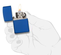 Zippo Classic Royal Blue - Koyu Mavi Dizayn Çakmak