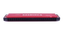 Harmonica Büyük Boy Mızıka Kırmızı