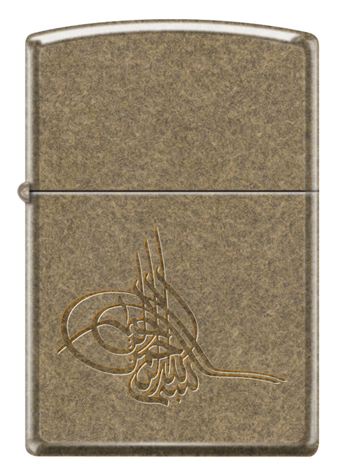 Zippo Ottoman Tuğra Antique Brass Dizayn Çakmak