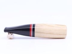 Pipsan Toscanello  Backwoods Ağızlık Naturel - Siyah/Kırmızı Şeritli