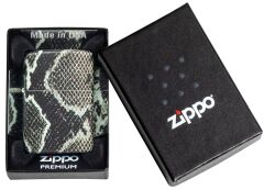 Zippo Snake Skin - Yılan Derisi Dizayn Çakmak