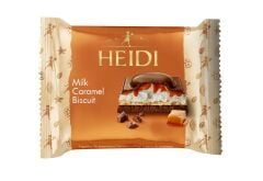Heidi Milk Caramel Biscuit - Bisküvili Karamelli Sütlü Çikolata 55 g (3 ADET)
