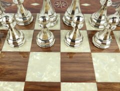 Prestij Serisi Ahşap Satranç Takımı / Çekmeceli