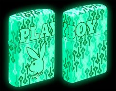 Zippo Glow In The Dark Playboy Dizayn Çakmak