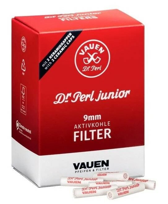 Vauen Dr Perl Pipo Filtresi 9mm 180'li Paket