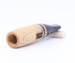 Pipsan Toscanello  Backwoods Ağızlık Naturel - Siyah/Sarı  Şeritli