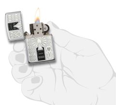 Zippo Ace Of Spades Chrome Dizayn Çakmak