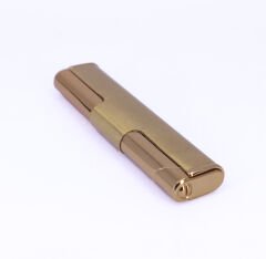Jet Alev Çakmak Slim/İnce Metal Kasa - Gold