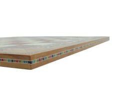 Sedef İşlemeli Satranç Tahtası 44,5 cm x 44,5 cm