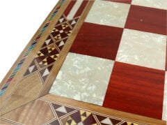 Sedef İşlemeli Satranç Tahtası 44,5 cm x 44,5 cm