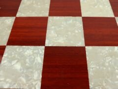 Sedef İşlemeli Satranç Tahtası 44,5 cm x 44,5 cm