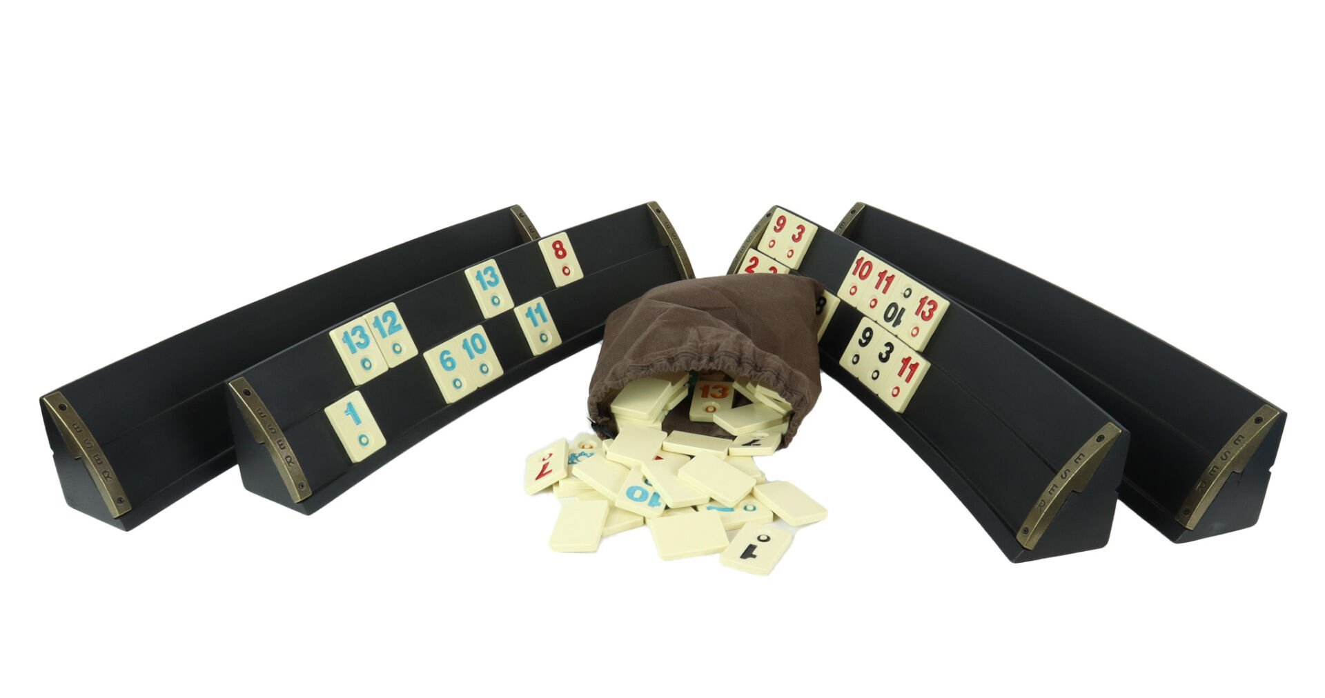 Eser Oval Okey Takımı, Doğal Ahşap Oval Okey Takımı (101 Okey Oyun Seti) Kaliteli Masif Ahşap