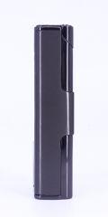 Jet Alev Çakmak Slim/İnce Metal Kasa - Füme