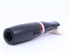 Pipsan Toscanello  Backwoods İşlemeli Ağızlık Siyah - Kırmızı/Beyaz Şeritli