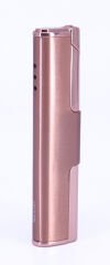 Jet Alev Çakmak Slim/İnce Metal Kasa - Rosegold