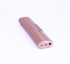 Jet Alev Çakmak Slim/İnce Metal Kasa - Rosegold