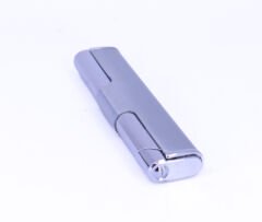 Jet Alev Çakmak Slim/İnce Metal Kasa - Krom