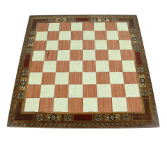 Sedef İşlemeli Satranç Tahtası 32 cm x 32 cm