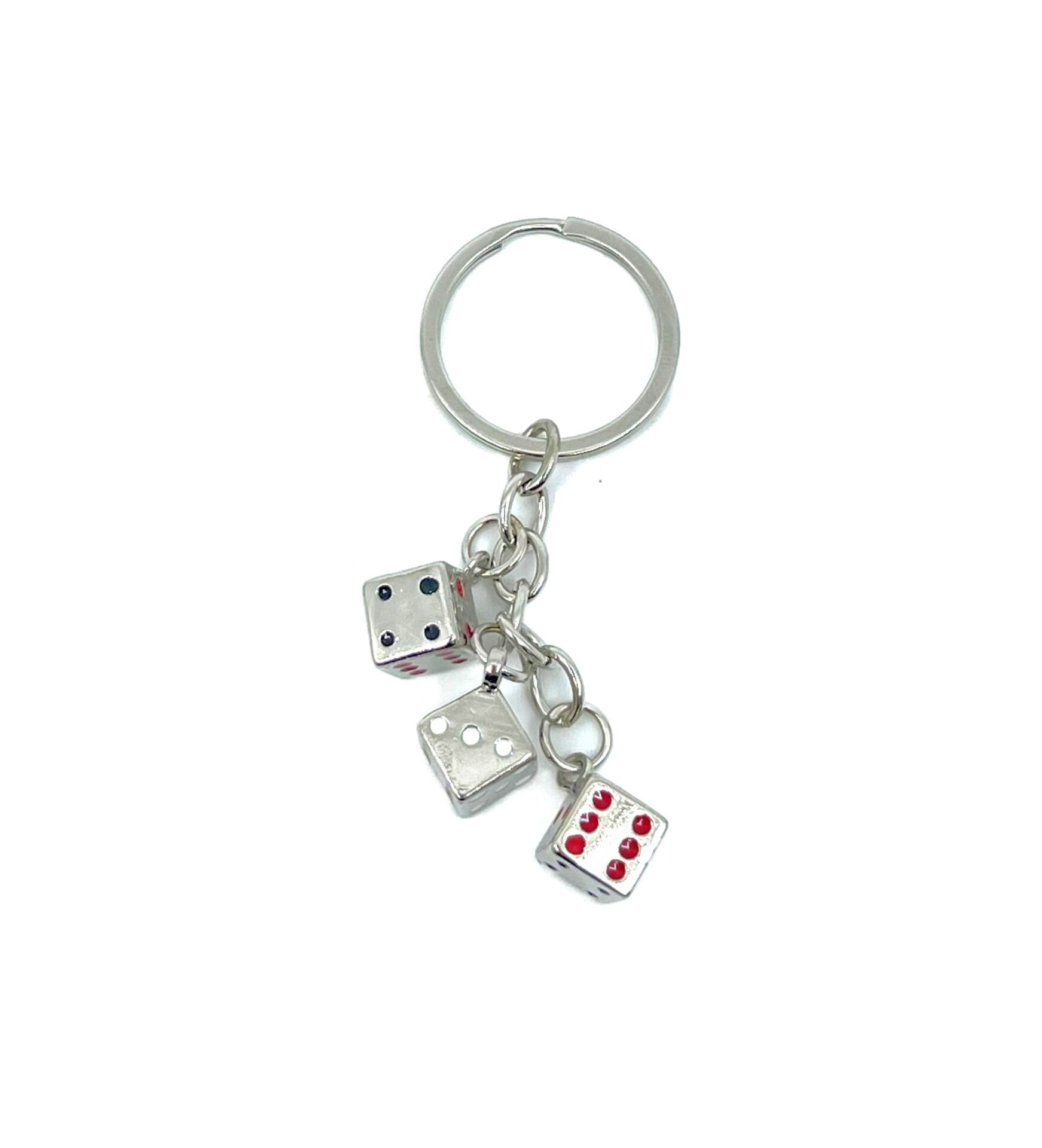 Üç Boyutlu Zar Metal Anahtarlık