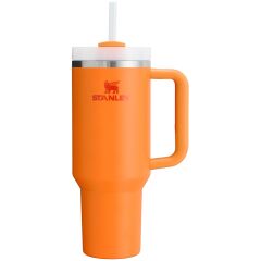 Stanley Quencher H2.O FlowState™ Tumbler Pipetli Termos 1.18L - Goldenrod Coral