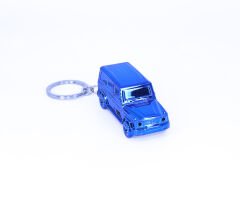 Elektronik USB'li Çakmak & Anahtarlık ve Fenerli Cip Model - Mavi