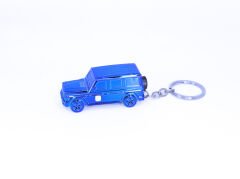 Elektronik USB'li Çakmak & Anahtarlık ve Fenerli Cip Model - Mavi