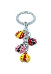 Uğur Böceği Metal Anahtarlık Model 2