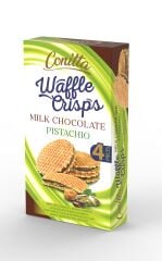 Conitta Waffle Crisps - Antep Fıstıklı Sütlü Çikolatalı Gofret 100 Gr