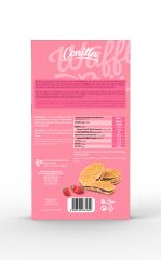 Conitta Waffle Crisps – Çilek Kremalı ve Sütlü Çikolatalı Çıtır Gofret 100 Gr. (2 ADET)