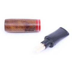 Pipsan Toscanello  Backwoods Ağızlık Kahverengi - Kırmızı Şeritli