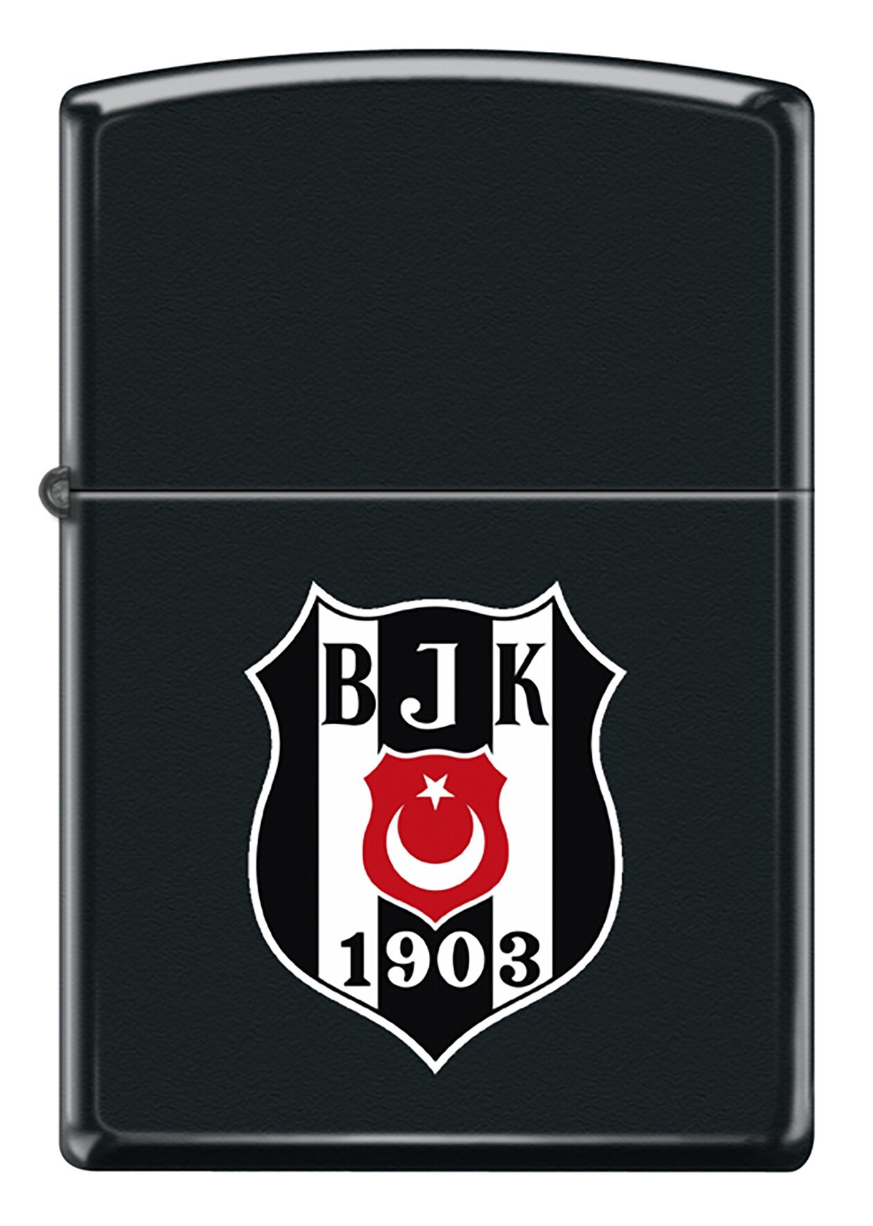 Zippo Beşiktaş Football Club Dizayn Lisanslı Çakmak - Black Matte