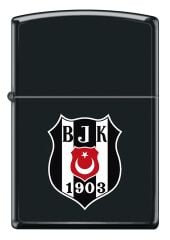 Zippo Beşiktaş Football Club Dizayn Lisanslı Çakmak - Black Matte